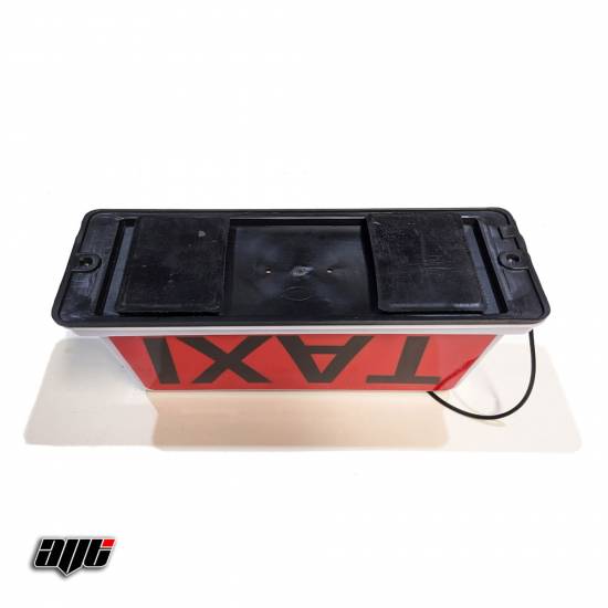 13" LED Magnetic TAXI Roof Top Sign Light WHITE