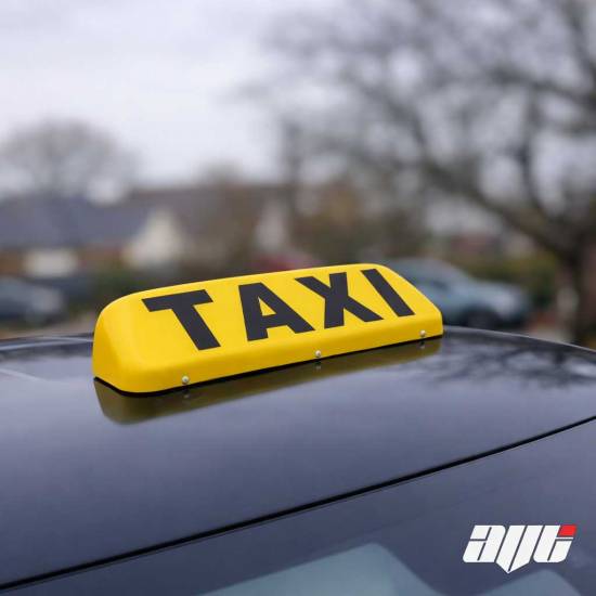 19" LED Taxi Roof Top Sign Light YELLOW / AMBER