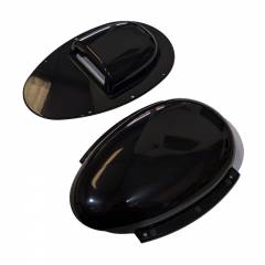 Van Roof Vent Passive Air Extractor Duct Scoop Ventilator BLACK