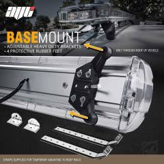 AVT 1500mm 59" LED 12v Amber Recovery Light Bar & Controller