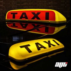 24" LED Taxi Roof Top Sign Light YELLOW / AMBER