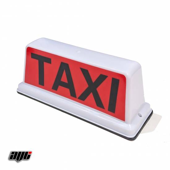 23 LED Magnetic Taxi Roof Sign - Yellow Amber Light - Universal Fit Cab Top Light