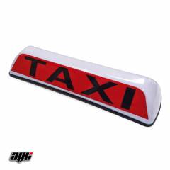 30" LED Magnetic TAXI Roof Sign Light WHITE