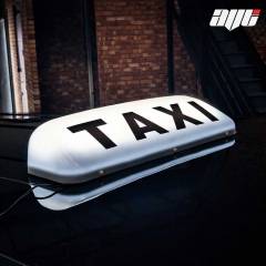 24" LED Taxi Roof Top Sign Light WHITE