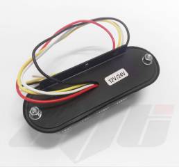 Amber 4 LED Grille or Side Light Module 12v / 24v