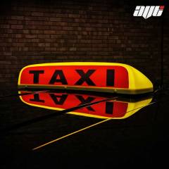 24" LED Taxi Roof Top Sign Light YELLOW / AMBER