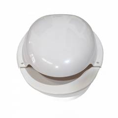 Van Roof Vent Air Passive Extractor Duct Scoop Ventilator WHITE