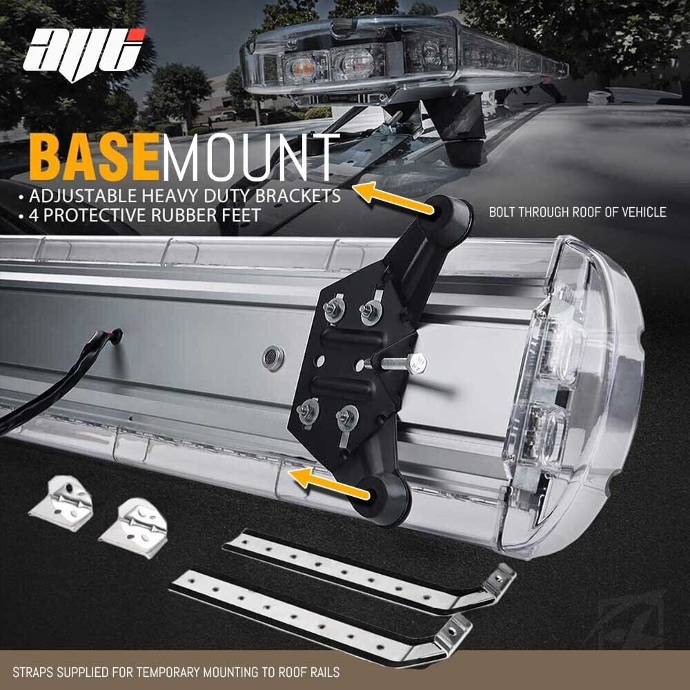 AVT 1500mm 59" LED 12v Amber Recovery Light Bar & Controller