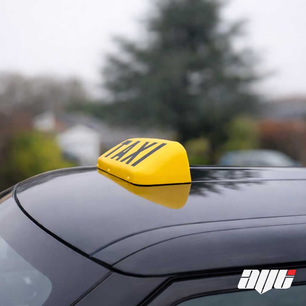 19" LED Taxi Roof Top Sign Light YELLOW / AMBER