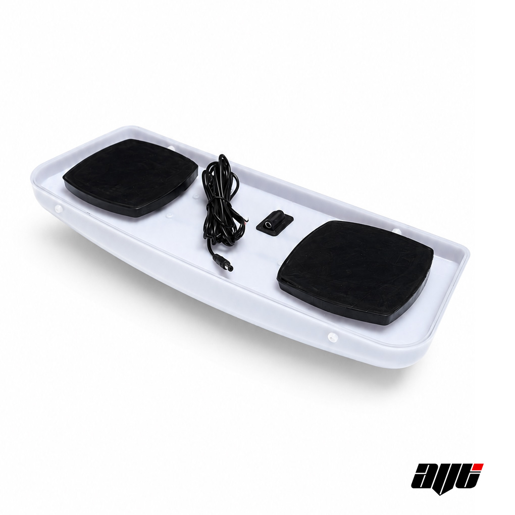 19" LED Taxi Roof Top Sign Light WHITE